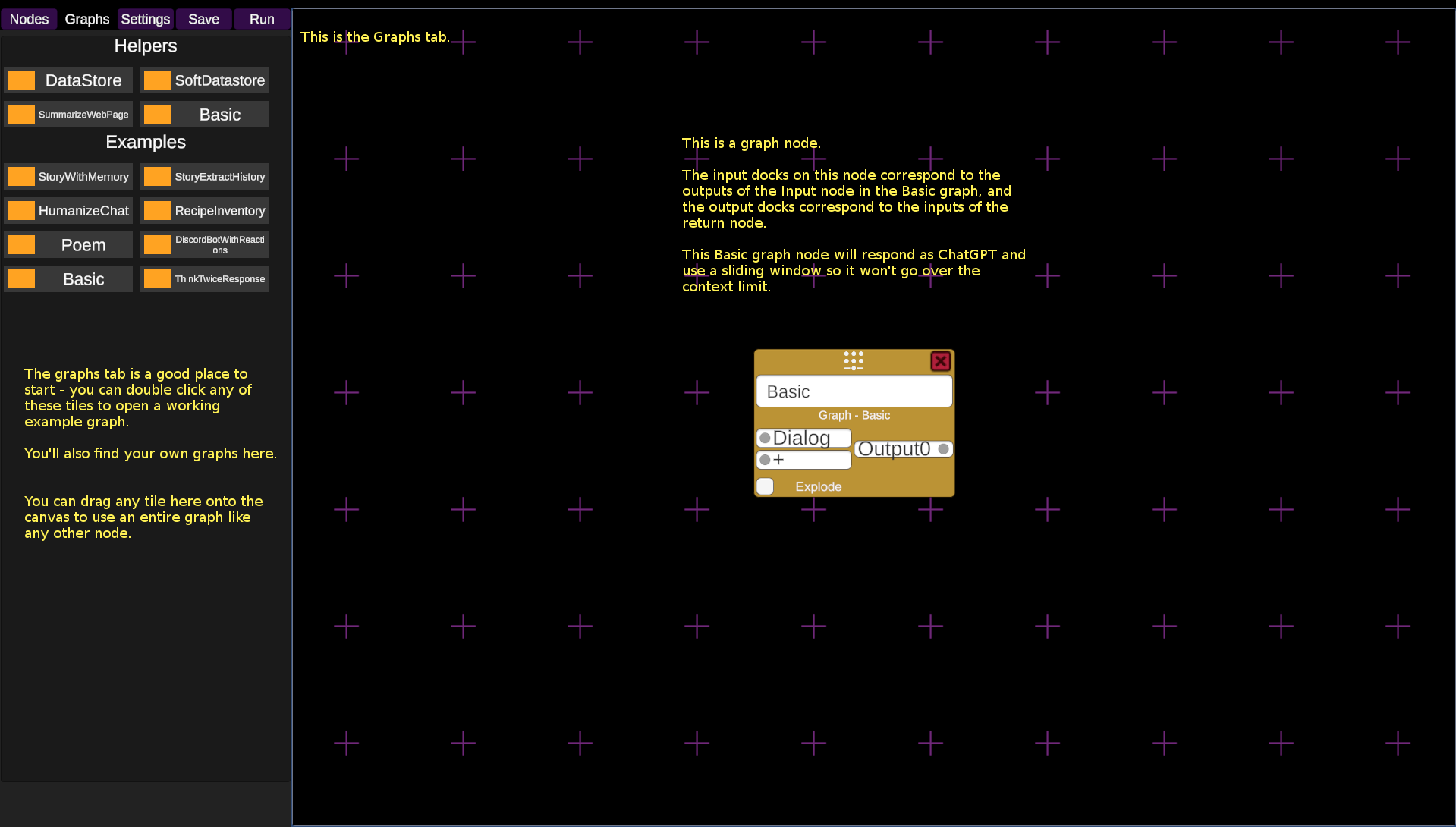 Graph Tab